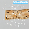 HOBBIESAY 400Pcs Brass Crimp Beads Covers UNKW-HY0002-73-3