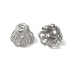 Non-Tarnish 304 Stainless Steel Bead Caps STAS-P363-03A-P-2