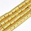 Electroplate Non-magnetic Synthetic Hematite Beads Strands X-G-Q465-35G-1