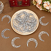 30Pcs Iron Pendants IFIN-GF0001-57-4