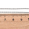 Tarnish Resistant 304 Stainless Steel Boston Chain Necklaces STAS-O053-15P-4