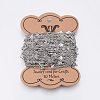 Tarnish Resistant 304 Stainless Steel Cable Chains CHS-E002-01-2