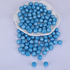 Round Silicone Focal Beads SI-JX0046A-66-1