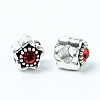 Zinc Alloy Rhinestone European Beads PALLOY-TAC0024-07C-1