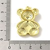 Brass Micro Pave Cubic Zirconia Pendants KK-Z042-30G-03-3