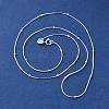 Sterling Silver Snake Chain Necklaces STER-K171-19P-4