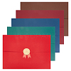 CRASPIRE 5Pcs 5 Colors Paper Certificate/Document Cover DIY-CP0006-50-1