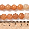 Natural Red Aventurine Bead Strands G-P257-02-10mm-01-3