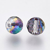 Imitation Austrian Crystal Beads SWAR-F073-8mm-31-2