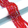 Electroplate Glass Beads Strands EGLA-A044-T1mm-L01-4