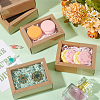 Foldable Paper Drawer Boxes with Clear Plastic Cover CON-WH0095-68B-01-5