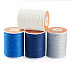 4 Rolls 4 Colors Round Waxed Polyester Cord YC-TA0001-21B-1