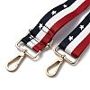 Adjustable Nylon Bag Chains Strap AJEW-P059-16-3