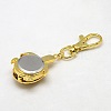Personalized Keyring Accessories Alloy 3D Tortoise Watch for Keychain WACH-M041-01G-3