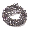 Baking Electroplate Glass Beads Strands LS-DGLA-A039-J10mm-B06-2