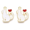 Alloy Enamel Pendants ENAM-CJC0004-16B-1