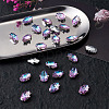 K9 Glass Rhinestone Pendants X-GLAA-TA001-008-6