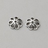 Retro 925 Sterling Silver Bead Caps STER-WH0007-17E-AS-1