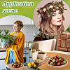 Foam Chinese Olive Display Decoration DJEW-GF0001-90A-5