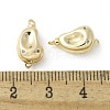 Rack Plating Brass Micro Pave Clear Cubic Zirconia Box Clasps KK-U052-18G-3