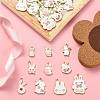50Pcs 10 Styles Alloy Enamel Pendants ENAM-CJ0003-27-4