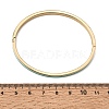 304 Stainless Steel Enamel Hinged Cuff Bangles for Women SA-CBAC920-15G-01B-5