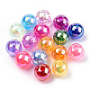 Transparent Acrylic Beads X-MACR-T046-01C-1