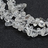 Natural Quartz Crystal Beads Strands X-G-P332-43-2