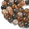 Natural Herkimer Diamond Beads Strands G-Z115-C01-12mm-4