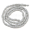 Opaque Glass Beads Strands GLAA-Z018-D19-2