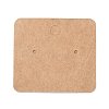 Blank Kraft Paper Earring Display Cards X1-CDIS-G005-05-2