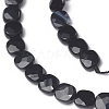 Natural Black Onyx Beads Strands G-I271-A03-8x8mm-3
