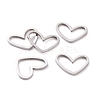 Non-Tarnish 201 Stainless Steel Linking Rings LS-STAS-R111-LA105-01-1