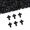 200Pcs Opaque Acrylic Beads SACR-FS0001-40B-3