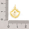 Rack Plating Brass Enamel Pendants KK-P269-09G-02-3