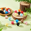 30Pcs Opaque Acrylic Bead OACR-TA0004-04-5