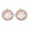 Glass Pendants KK-S354-004A-NF-2