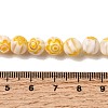 Round Millefiori Glass Beads Strands LK-P002-25-4
