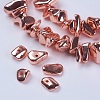 Electroplate Non-magnetic Synthetic Hematite Beads Strands G-K250-03A-RG-3