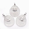 Natural Quartz Crystal Pendants G-F573-C13-1
