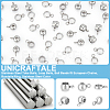 Unicraftale 90Pcs 3 Style 304 Stainless Steel Tube Bails STAS-UN0055-86-5