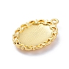 Alloy Pendant Cabochon Settings X-PALLOY-E577-38G-2