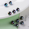 Opaque Acrylic Beads X-MACR-S370-D8mm-S002-6