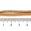 Electroplated Synthetic Non-Magnetic Hematite Beads Strands G-H020-J01-03-4
