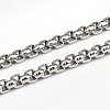 304 Stainless Steel Box Chains CHS-L001-29-5.5mm-1