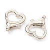 Zinc Alloy Lobster Claw Clasps PALLOY-H111-04P-2