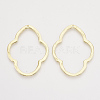 Alloy Open Back Bezel Pendants PALLOY-S121-192-2