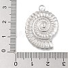 Anti-Tarnish 304 Stainless Steel Pendants STAS-D197-08P-3