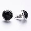 304 Stainless Steel Stud Earrings EJEW-JE02139-2