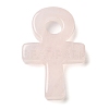 Natural Rose Quartz Pendants G-R492-03B-1